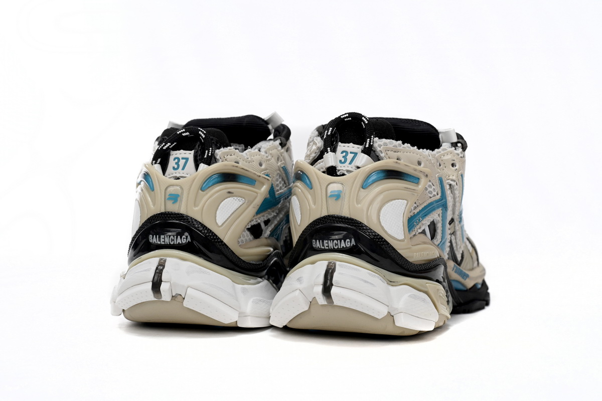 Balenciaga Runner Beige Grey Blue 677402 W5RH6 0312