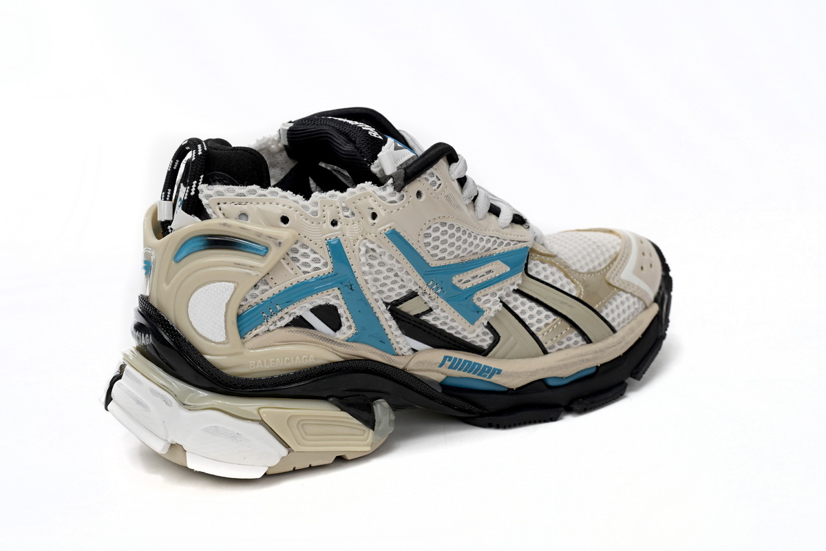 Balenciaga Runner Beige Grey Blue 677402 W5RH6 0312