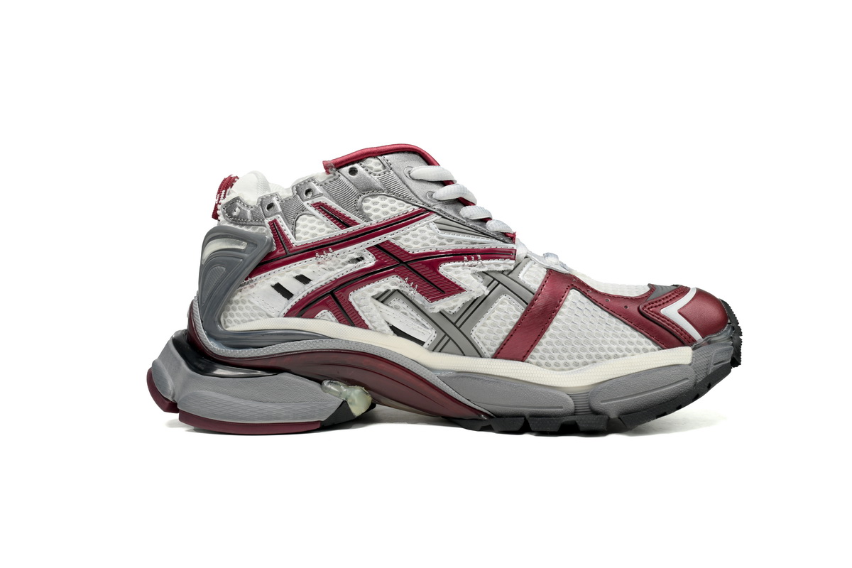Balenciaga Runner White Wine Red