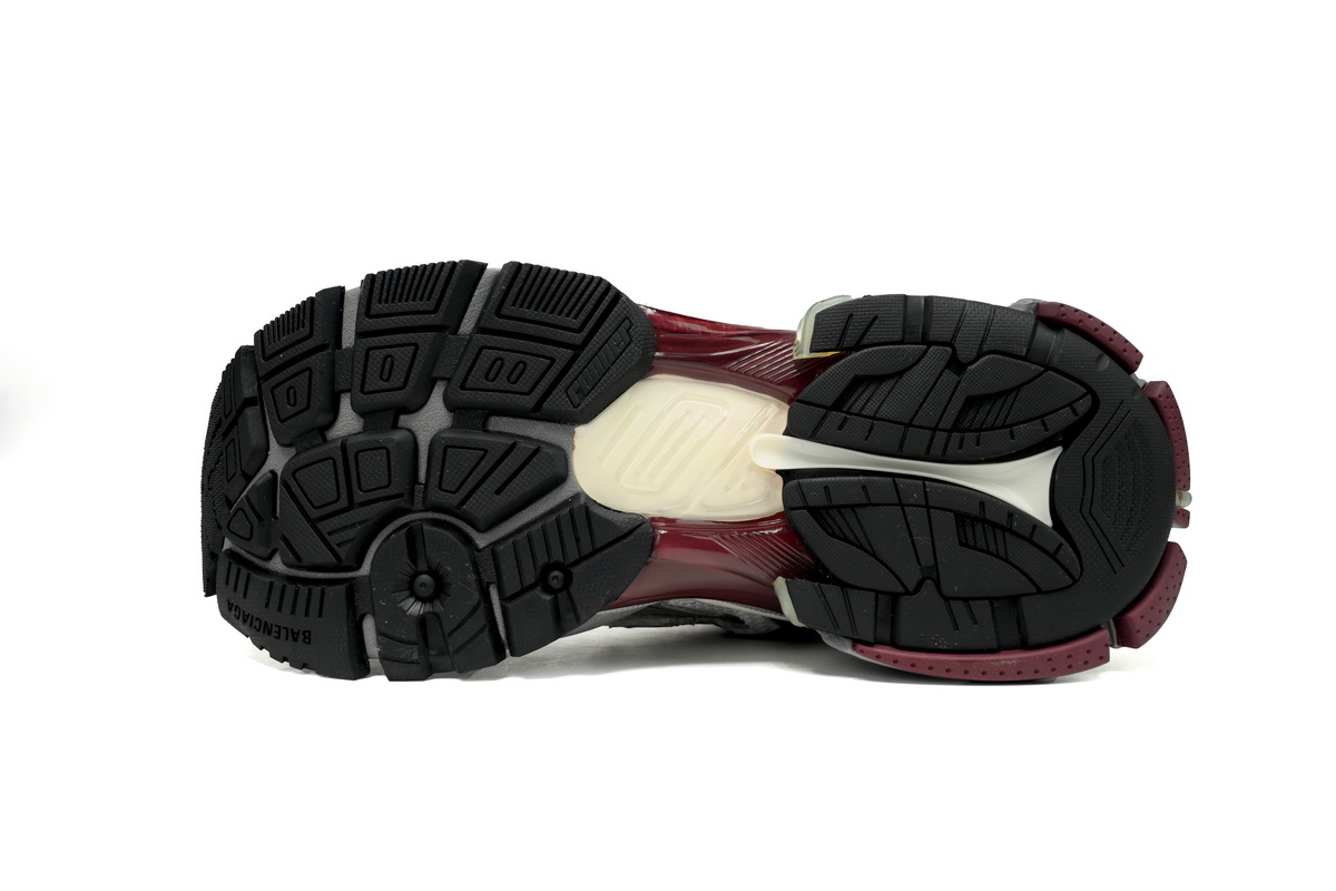 Balenciaga Runner White Wine Red
