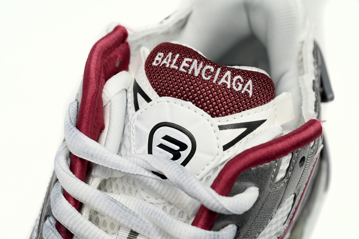 Balenciaga Runner White Wine Red
