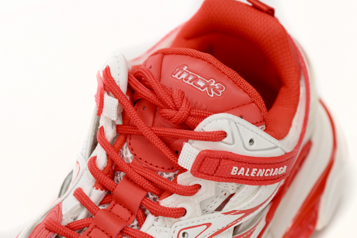 Balenciaga Track 2 Sneaker Military Black White Red 568615 W2GN3 1293