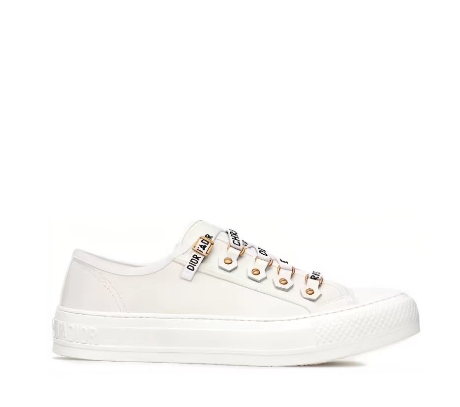 Dior Walk'N'Dior Low Top White Canvas KCK177CVA_S06W