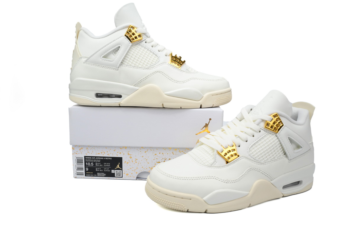 Air Jordan 4 WMNS "Sail"  Reps AQ9129-170