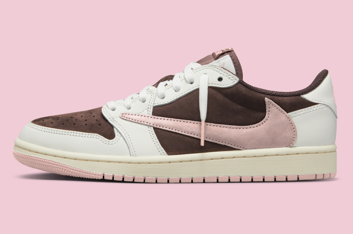 Travis Scott x Air Jordan 1 Low OG SP Dark Pony Pink DZ4137-206
