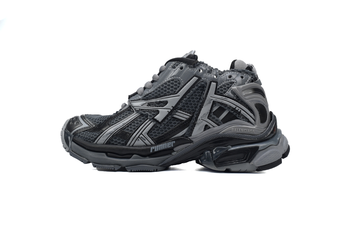 Balenciaga Runner All Black Gray 677402 W3RB2 1515