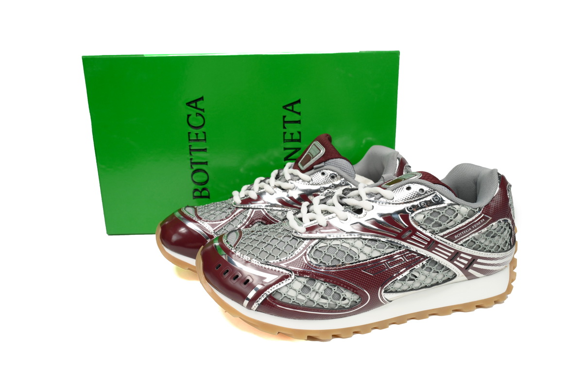 Bottega Veneta Orbit Wine Red Reps