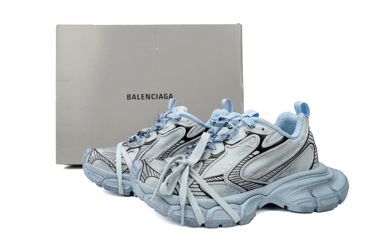 Balenciaga 3XL Black Light Black Blue 734731 W3XL5 0521