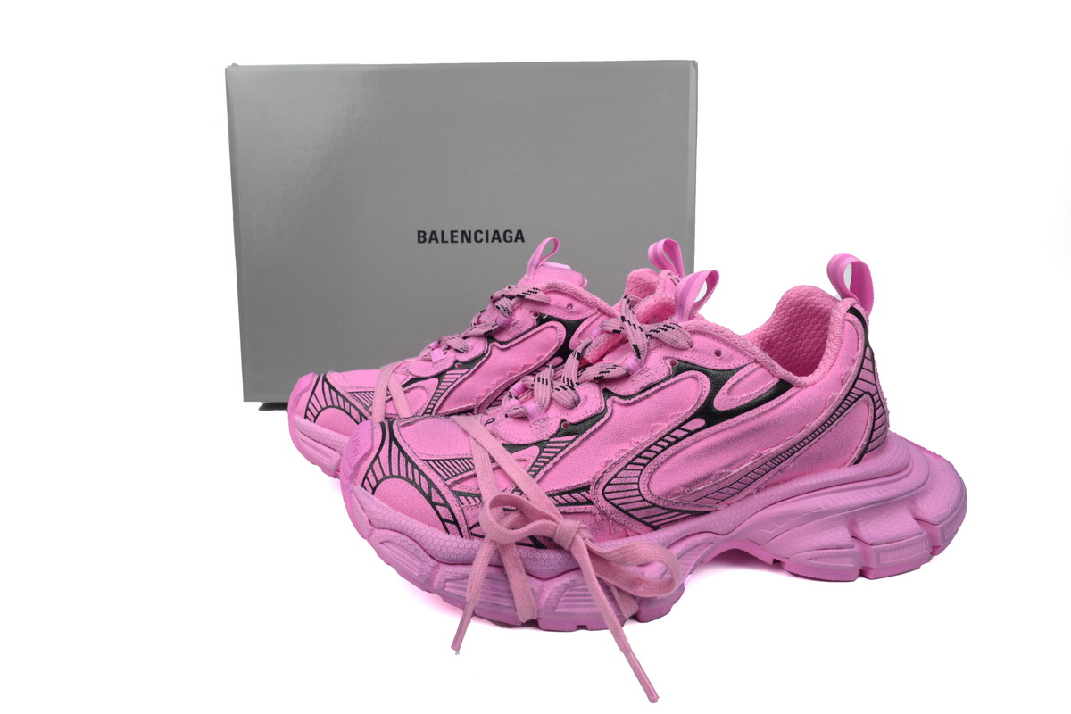 Balenciaga 3XL Luminous Blue Canvas Powder 734731 W3XDC 5000
