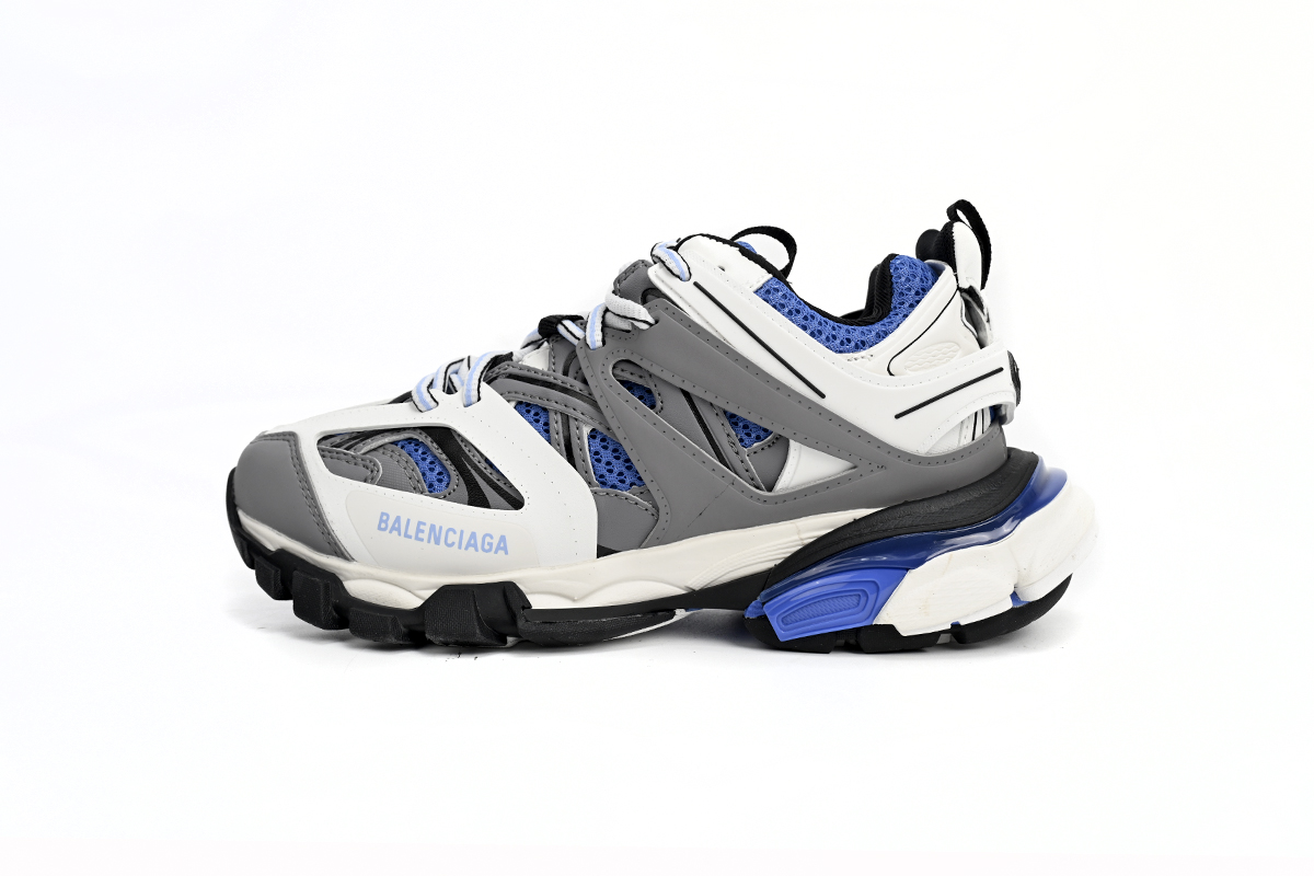 Balenciaga Track Black Black Grey White Blue 542436 W3SR6 2501