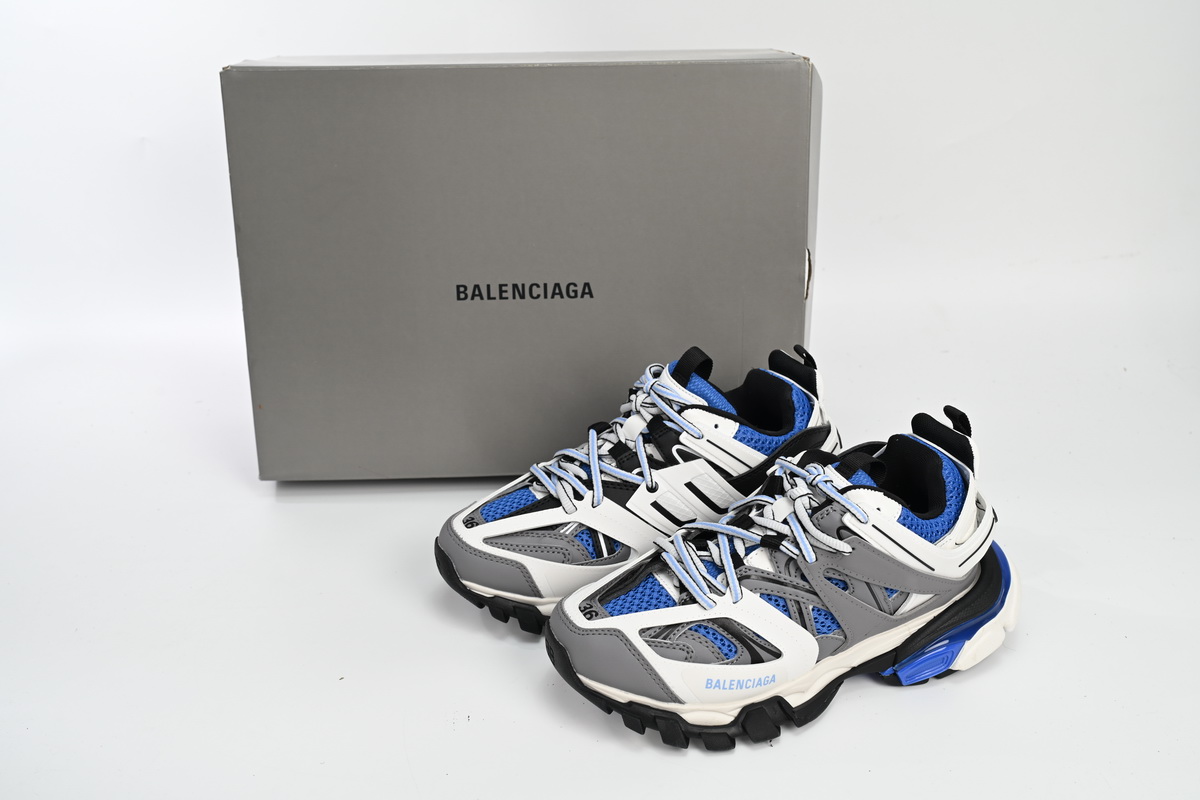 Balenciaga Track Black Black Grey White Blue 542436 W3SR6 2501