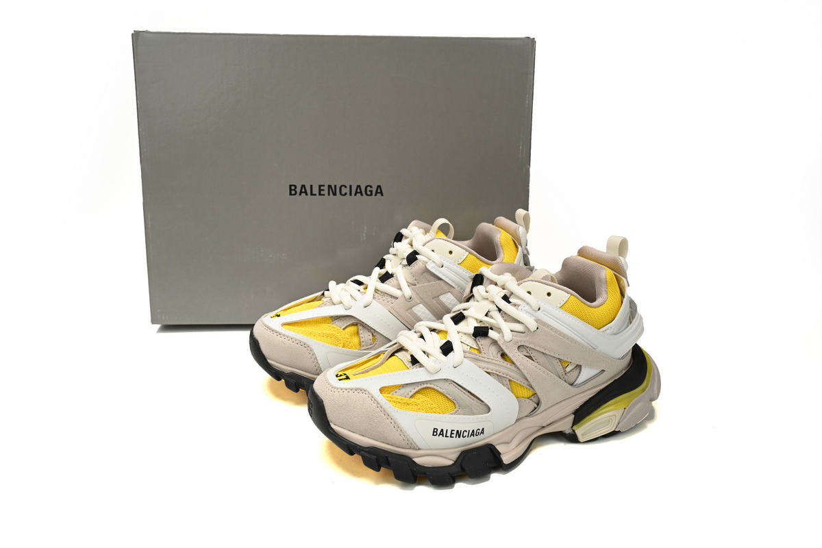 Balenciaga Track Black Rice Grey White Yellow 542436 W1ST3 0258
