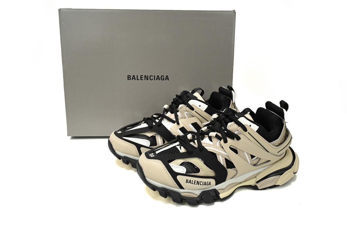 Balenciaga Track Black Rice Khaki Black 542436 W3AC4 8071