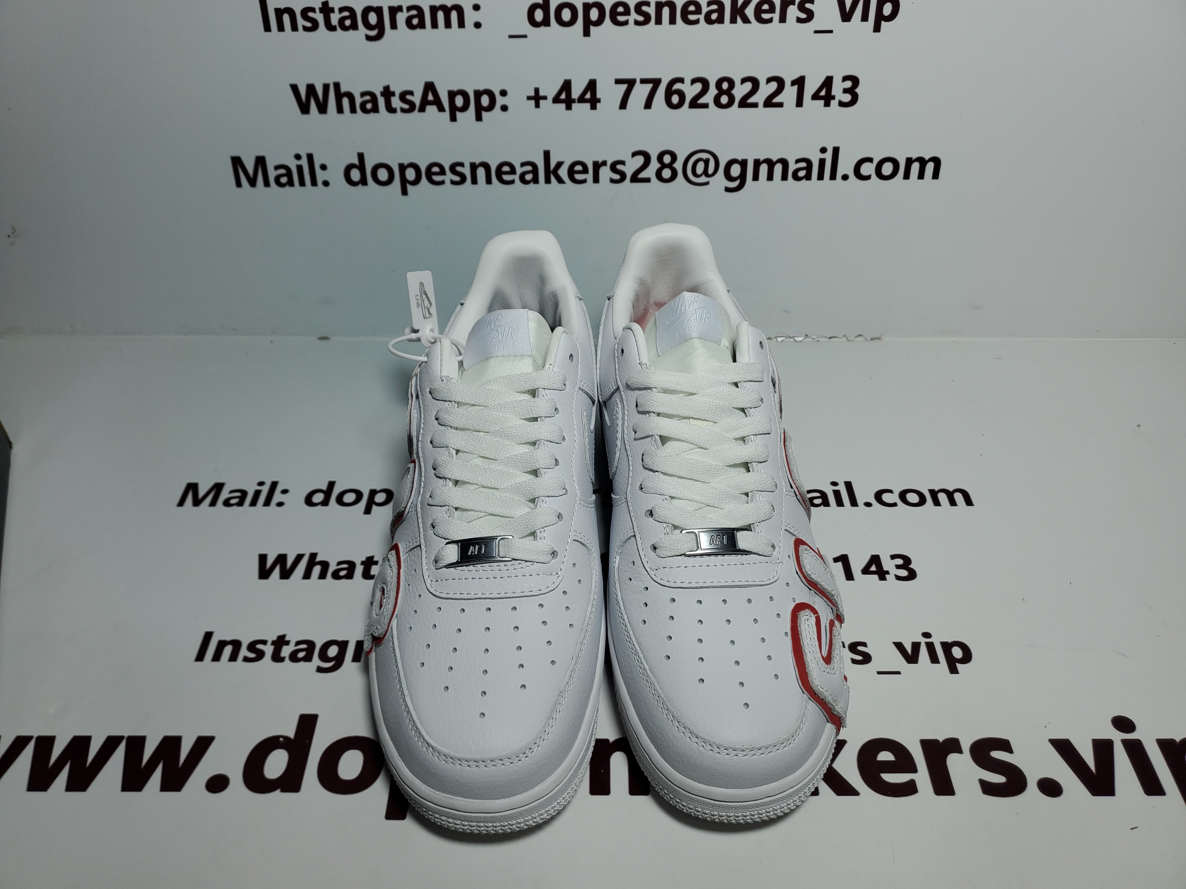 Nike Air Force 1 Low Cactus Plant Flea Premium White Red CK4746-991 (2024)