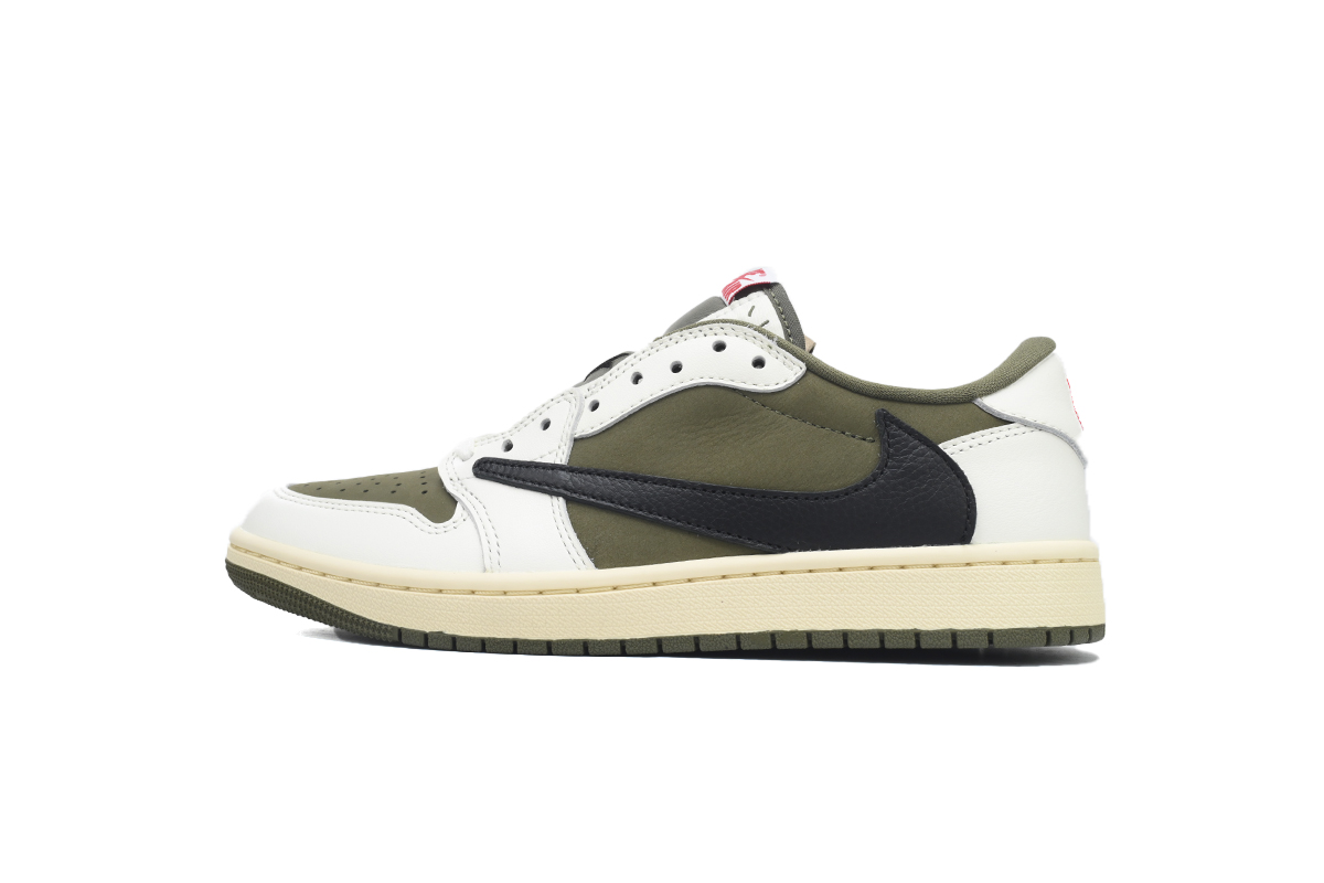Travis Scott x Air Jordan 1 Low OG SP 'Medium Olive' DM7866-200