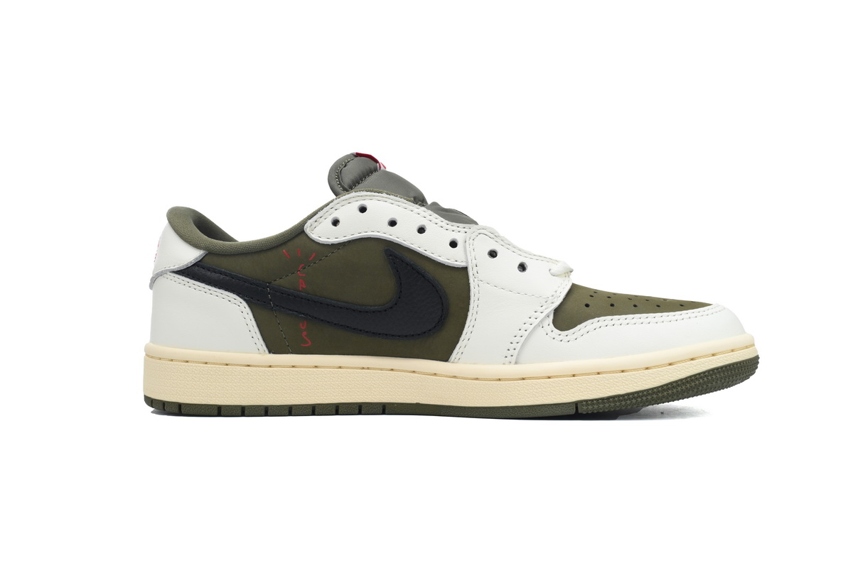 Travis Scott x Air Jordan 1 Low OG SP 'Medium Olive' DM7866-200