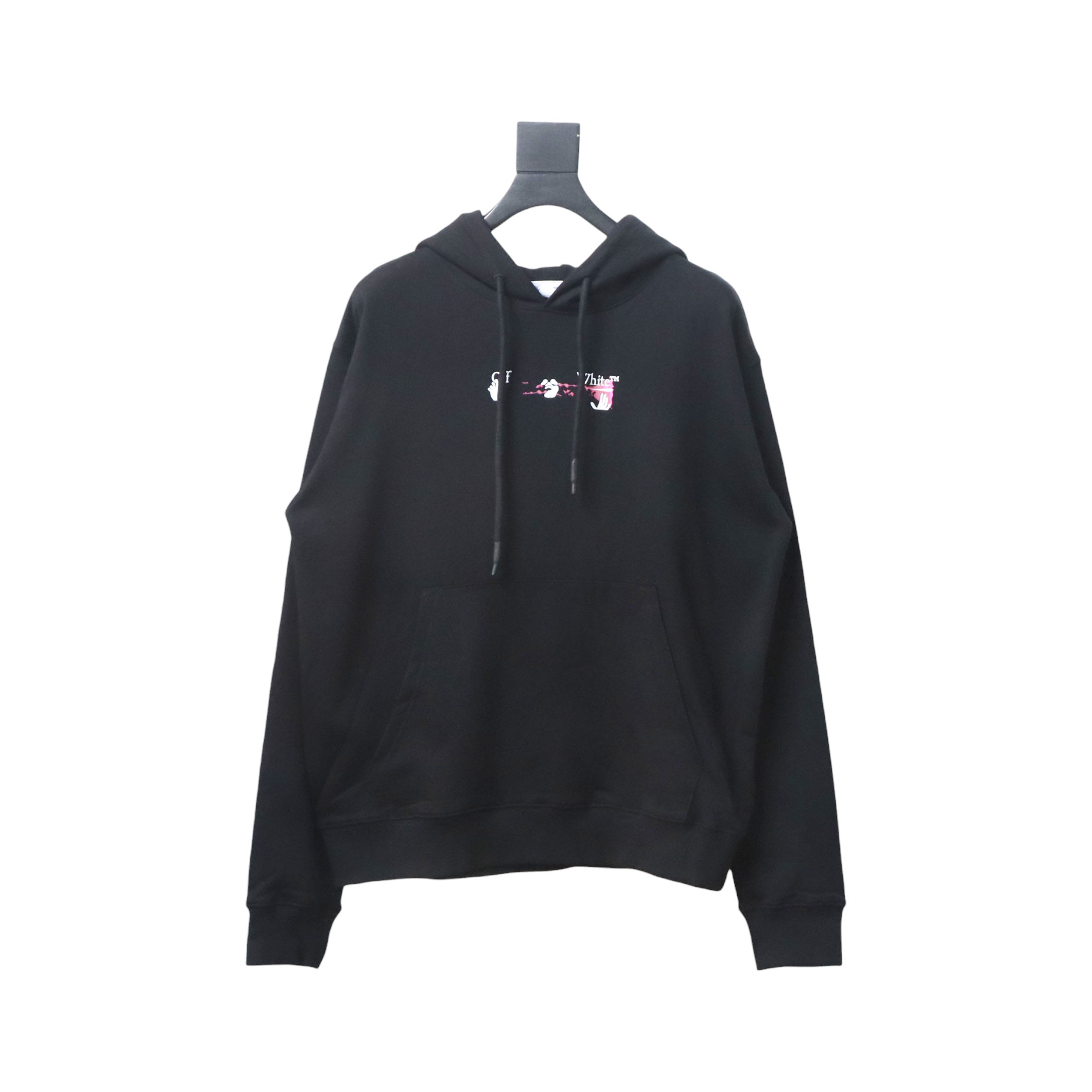 Off-white acrylic arrow hoodie