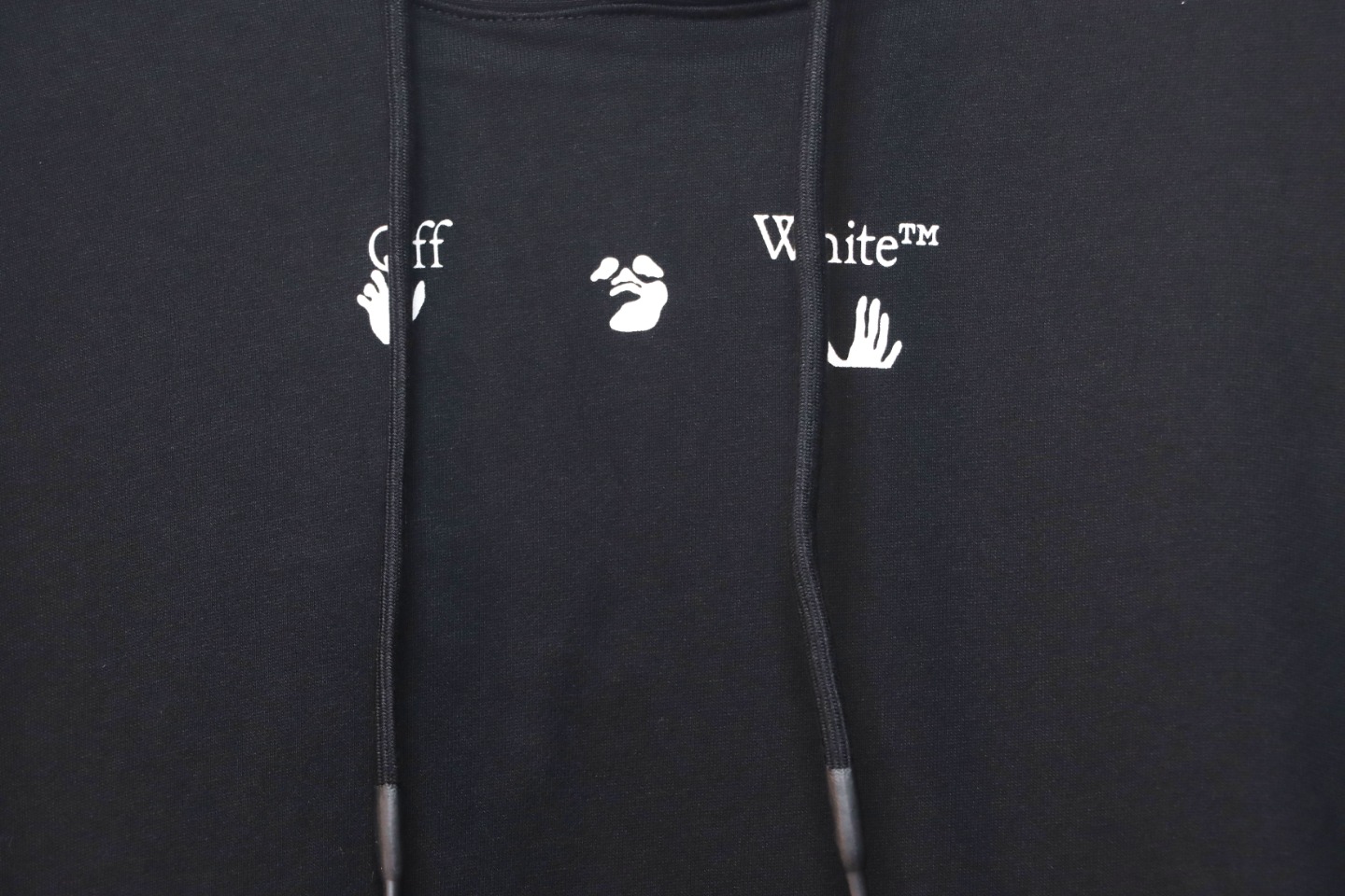 Off-white Red and Gray Melted Arrow Hoodie