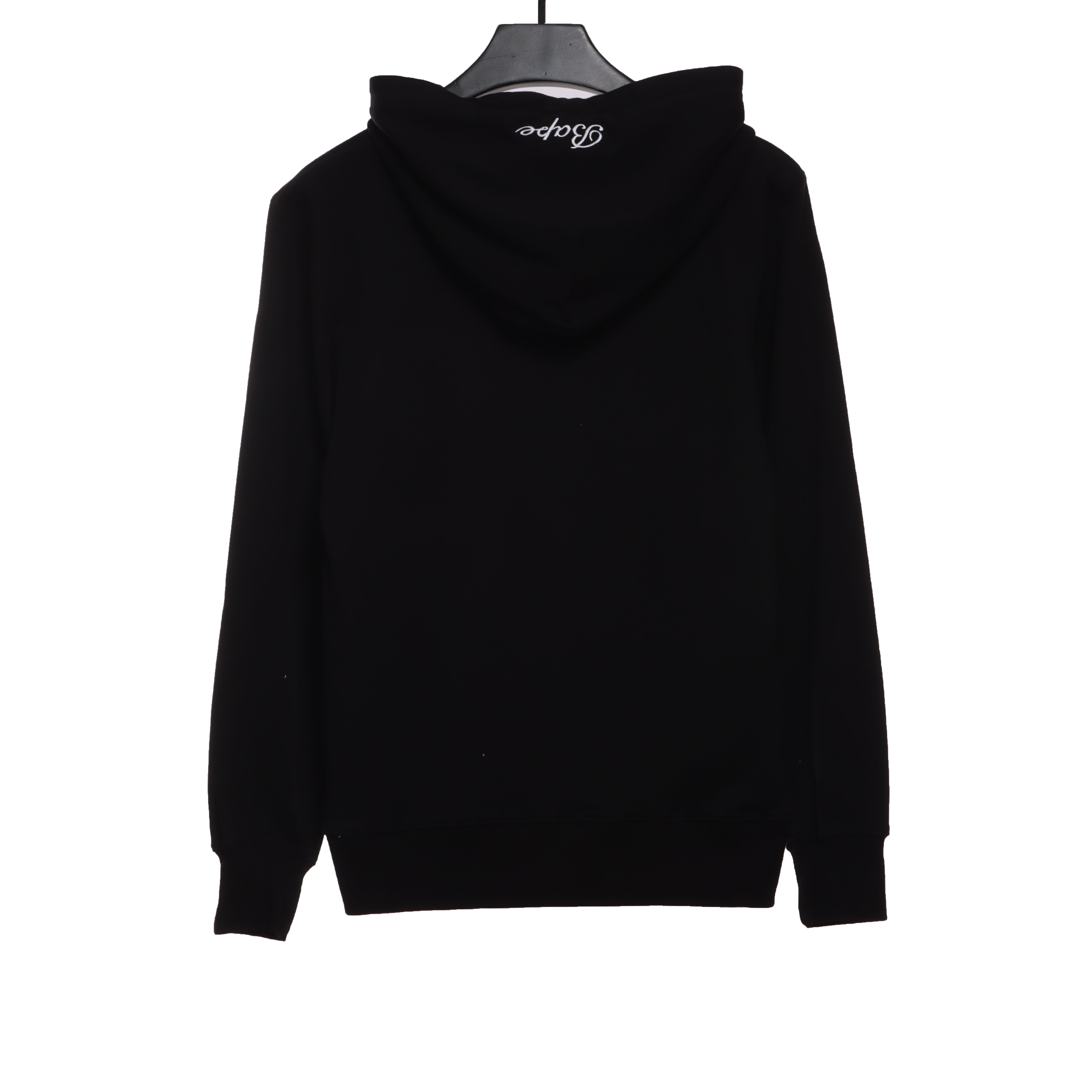 BAPE ape head logo colorful print hoodie Black