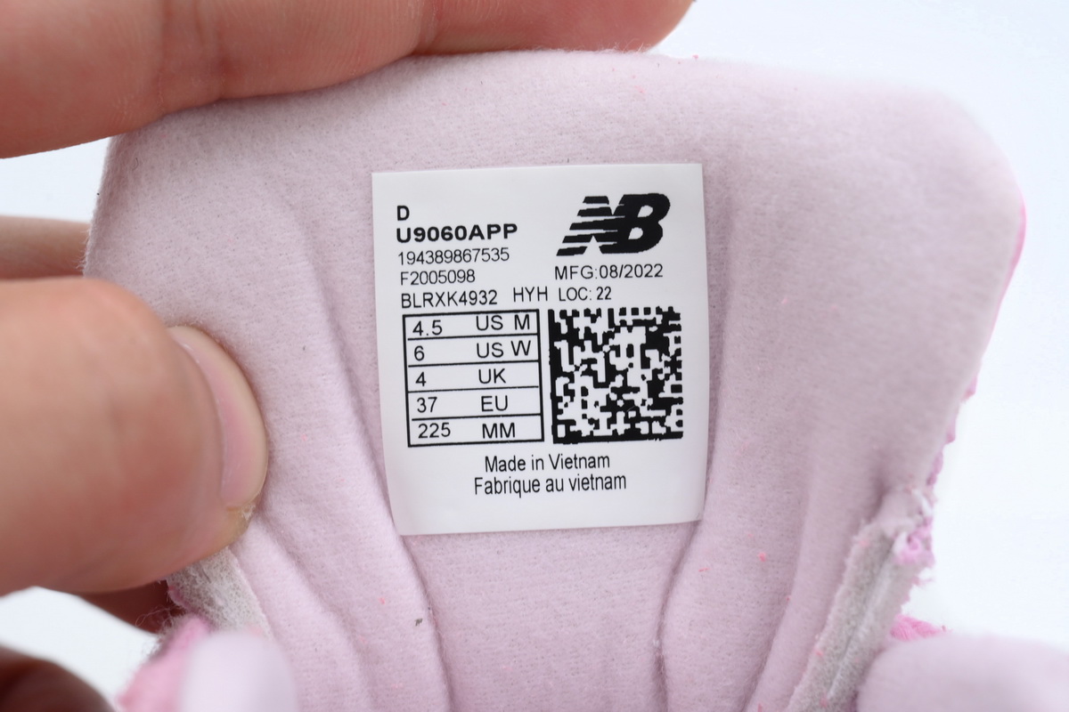 New Balance 9060 'Pink Overdye' ASOS Exclusive1 U9060APP