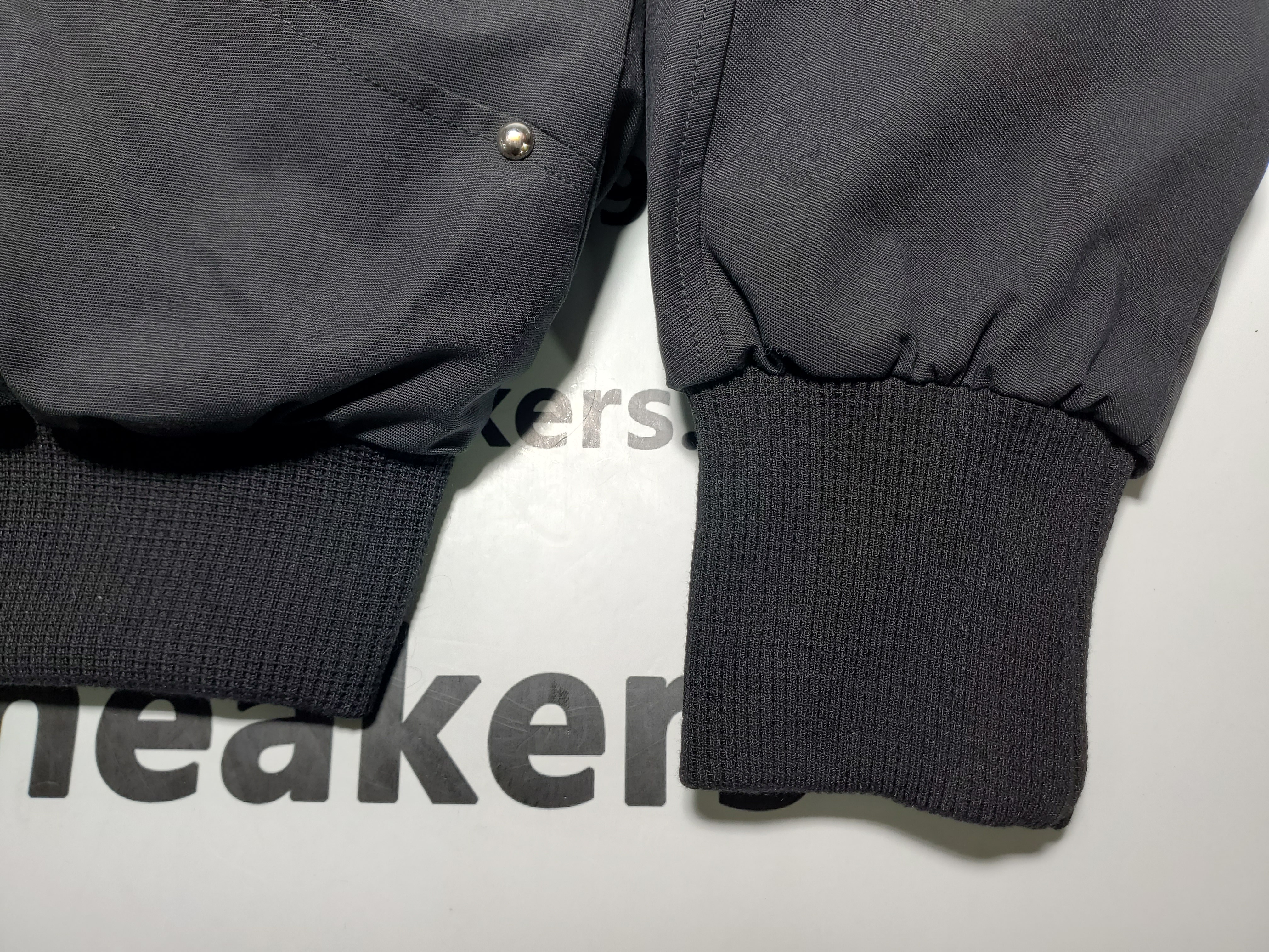 Moose Knuckles Original Ballistic Bomber Jacket Black Fur(NFC)