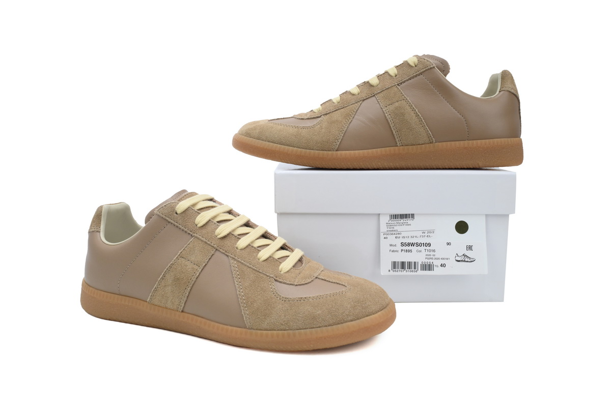 Maison Margiela Brown Replica Sneakers S57WS0236P1895T2076