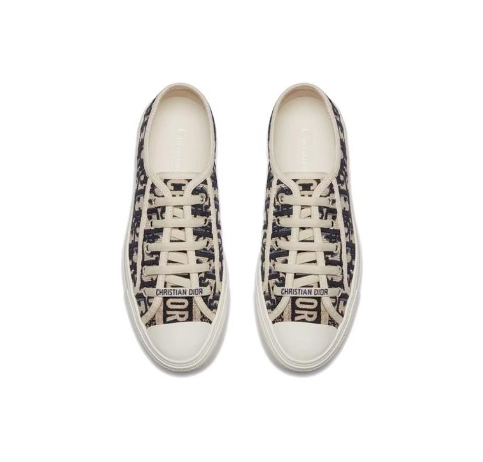 Dior Walk'N'Dior Oblique Navy Canvas KCK211OBE_S56B