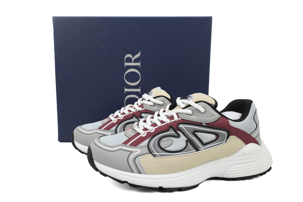 Dior 'B30' Sneakers Grey Apricot  3SN279ZMA-16141