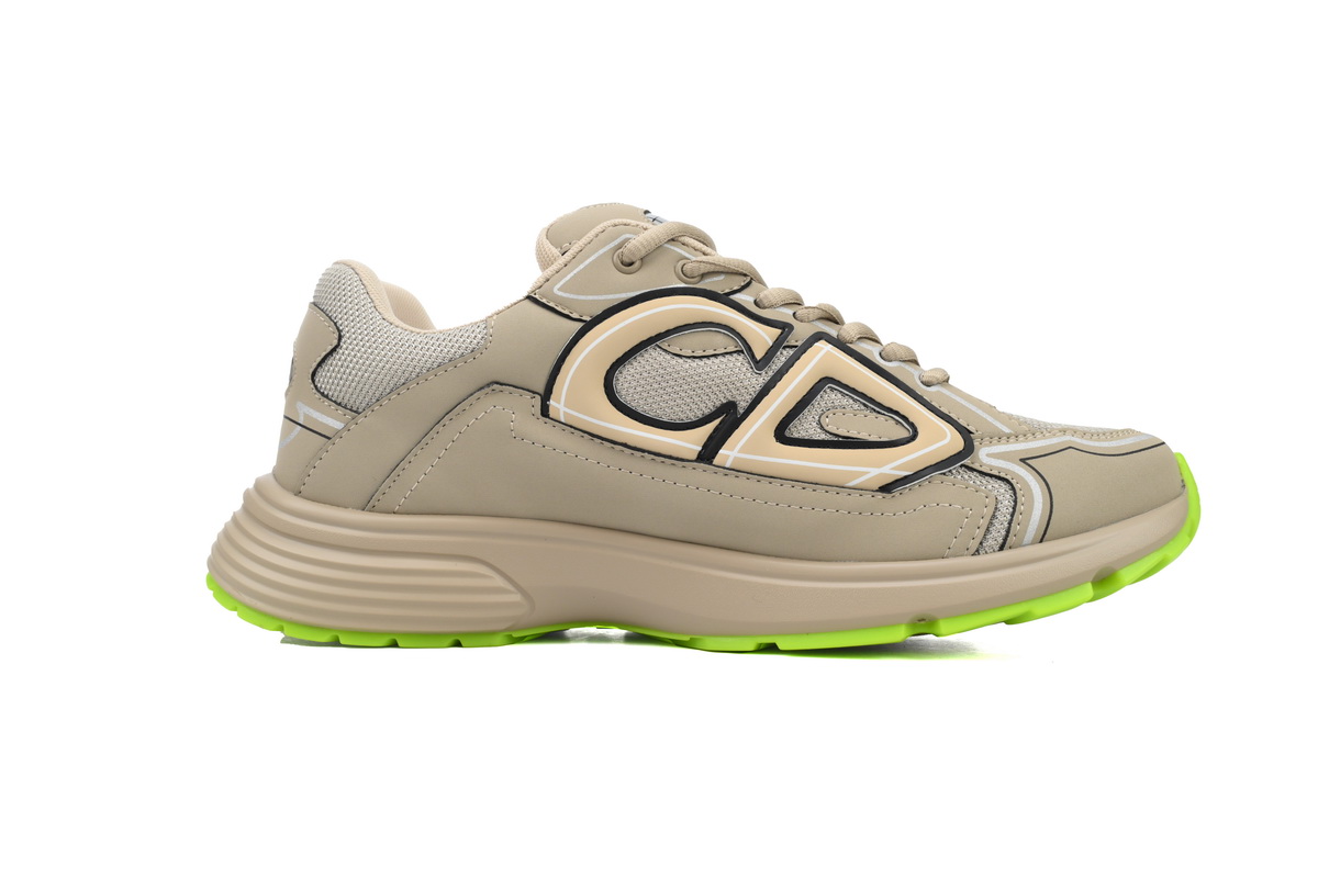 Dior 'B30' Sneakers Khaki 3SN279ZMA-16141