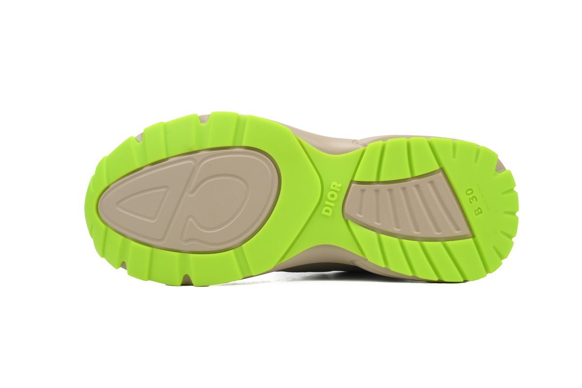 Dior 'B30' Sneakers Khaki 3SN279ZMA-16141