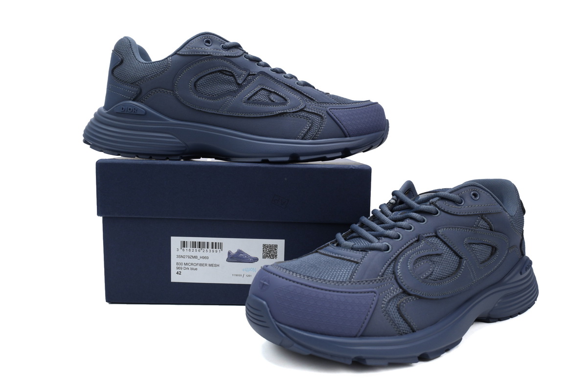 Dior B30 Sneakers Dark Blue