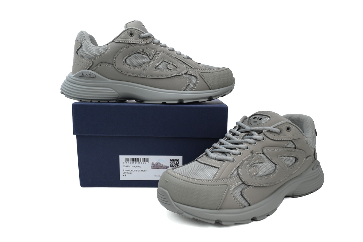 Dior B30 Sneakers Light Grey
