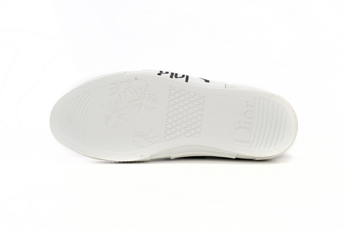 Dior B23 Oblique Hight Top Sneakers White