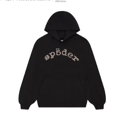 Sp5der VVS Hoodie Black