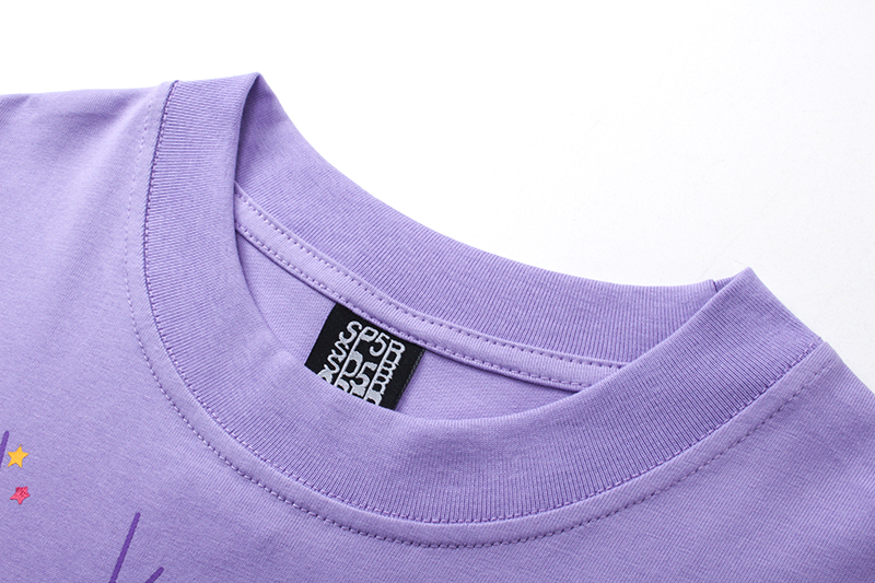 Sp5der T-Shirt 69625 Purple