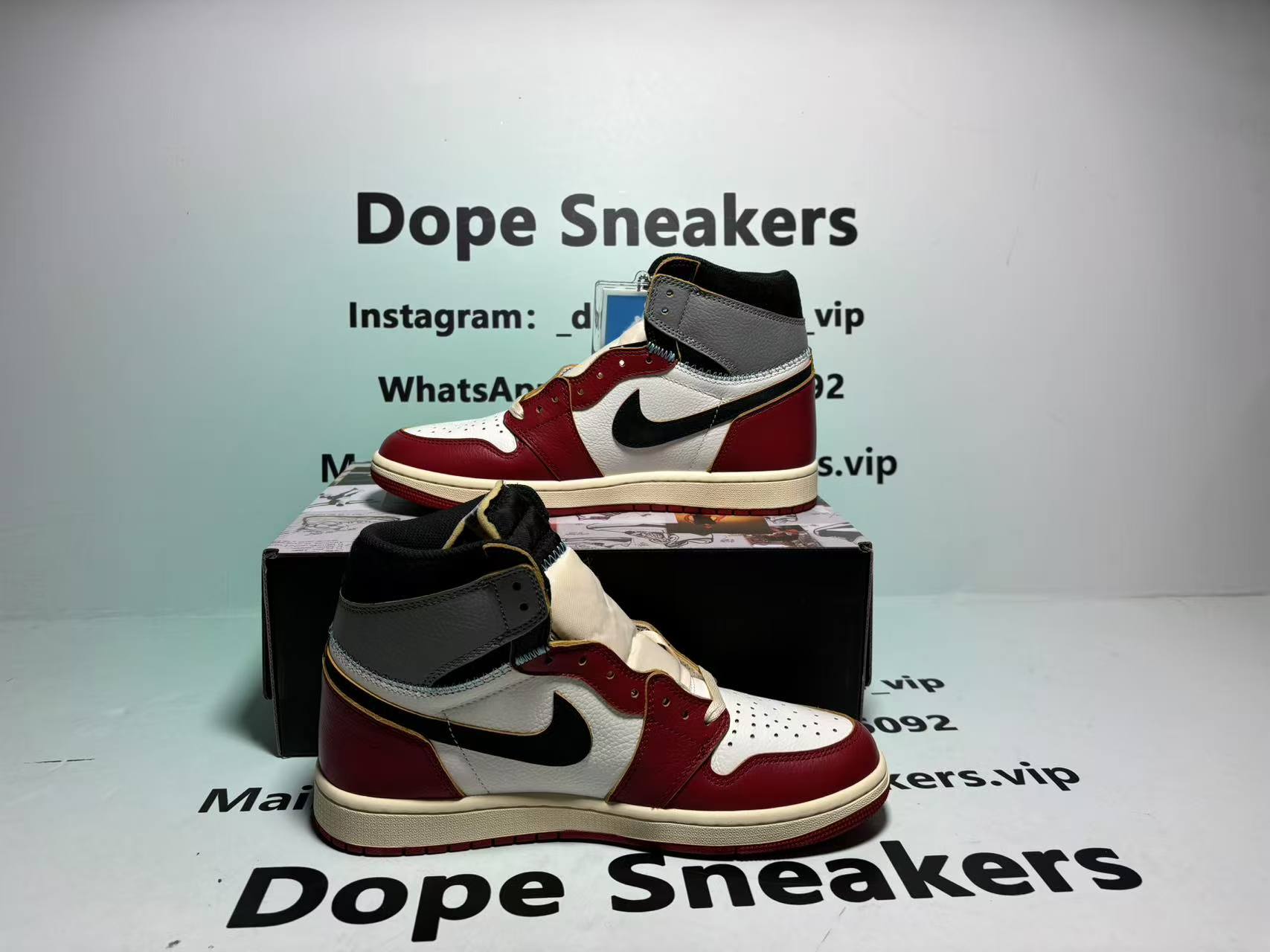 Union LA x Air Jordan 1 Retro High OG SP 'Chicago Shadow'  HV8563-600