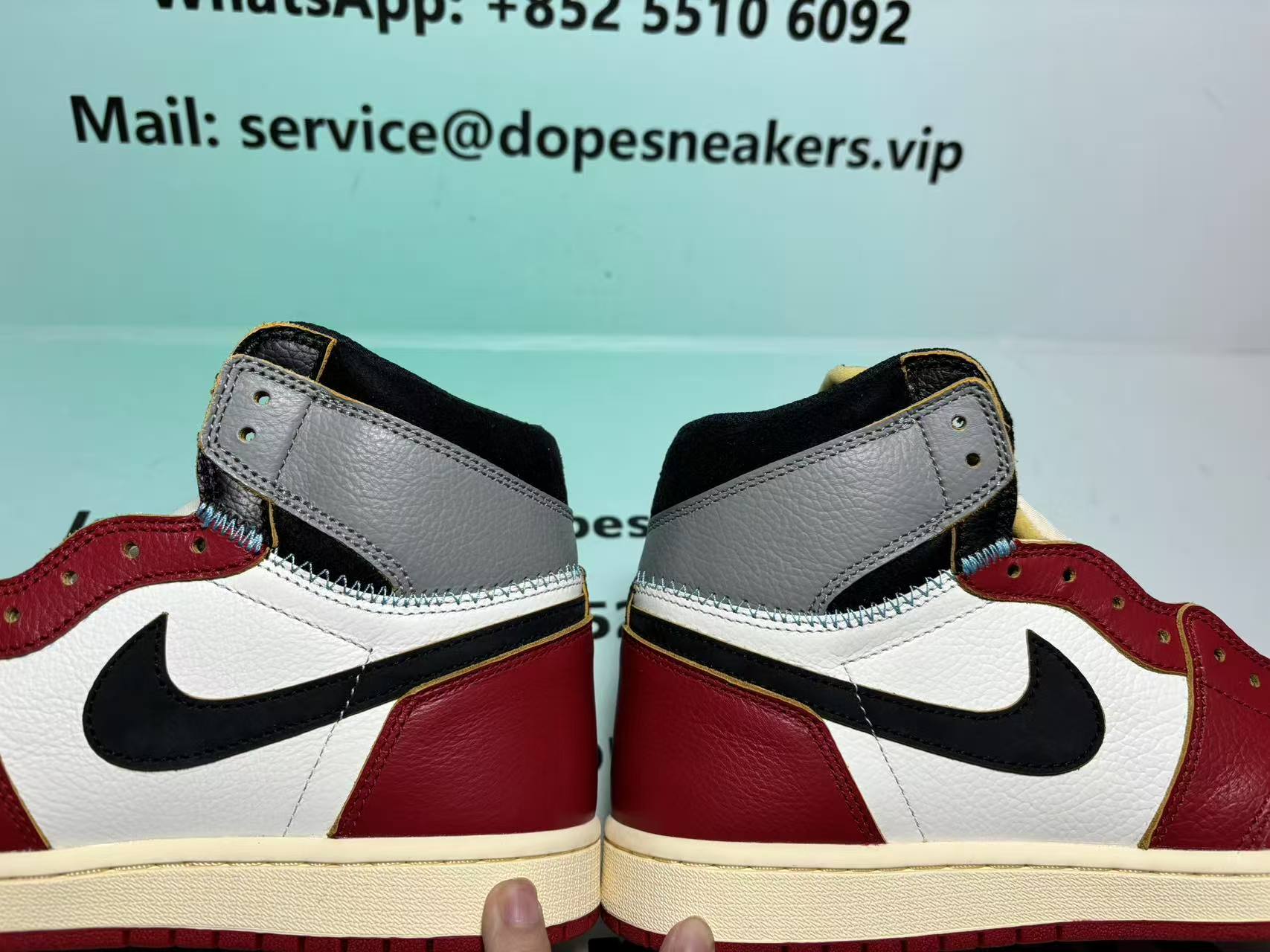 Union LA x Air Jordan 1 Retro High OG SP 'Chicago Shadow'  HV8563-600