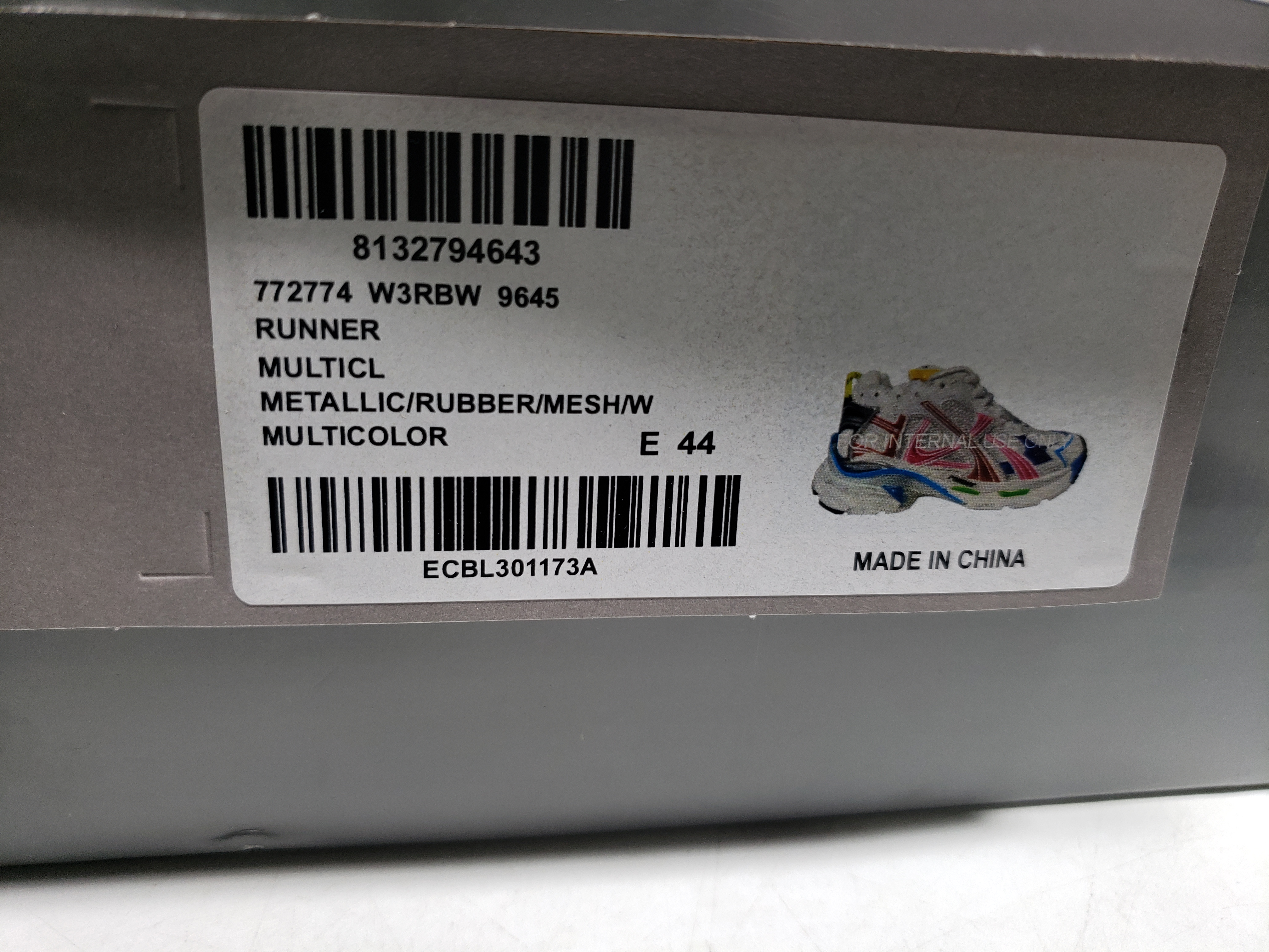 Balenciaga Runner Multicolor Mesh and Nylon 772774W3RBW9645