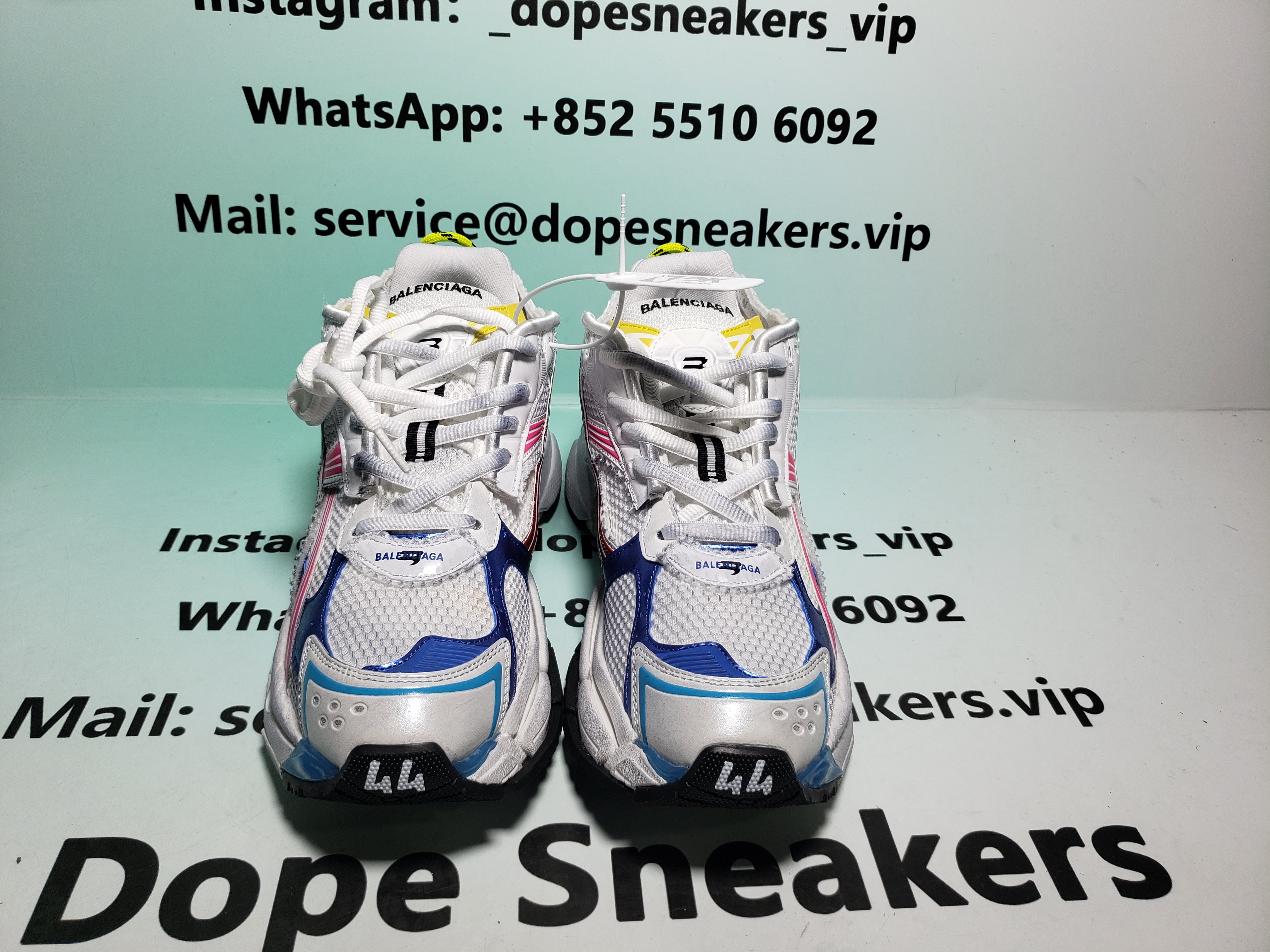 Balenciaga Runner Multicolor Mesh and Nylon 772774W3RBW9645
