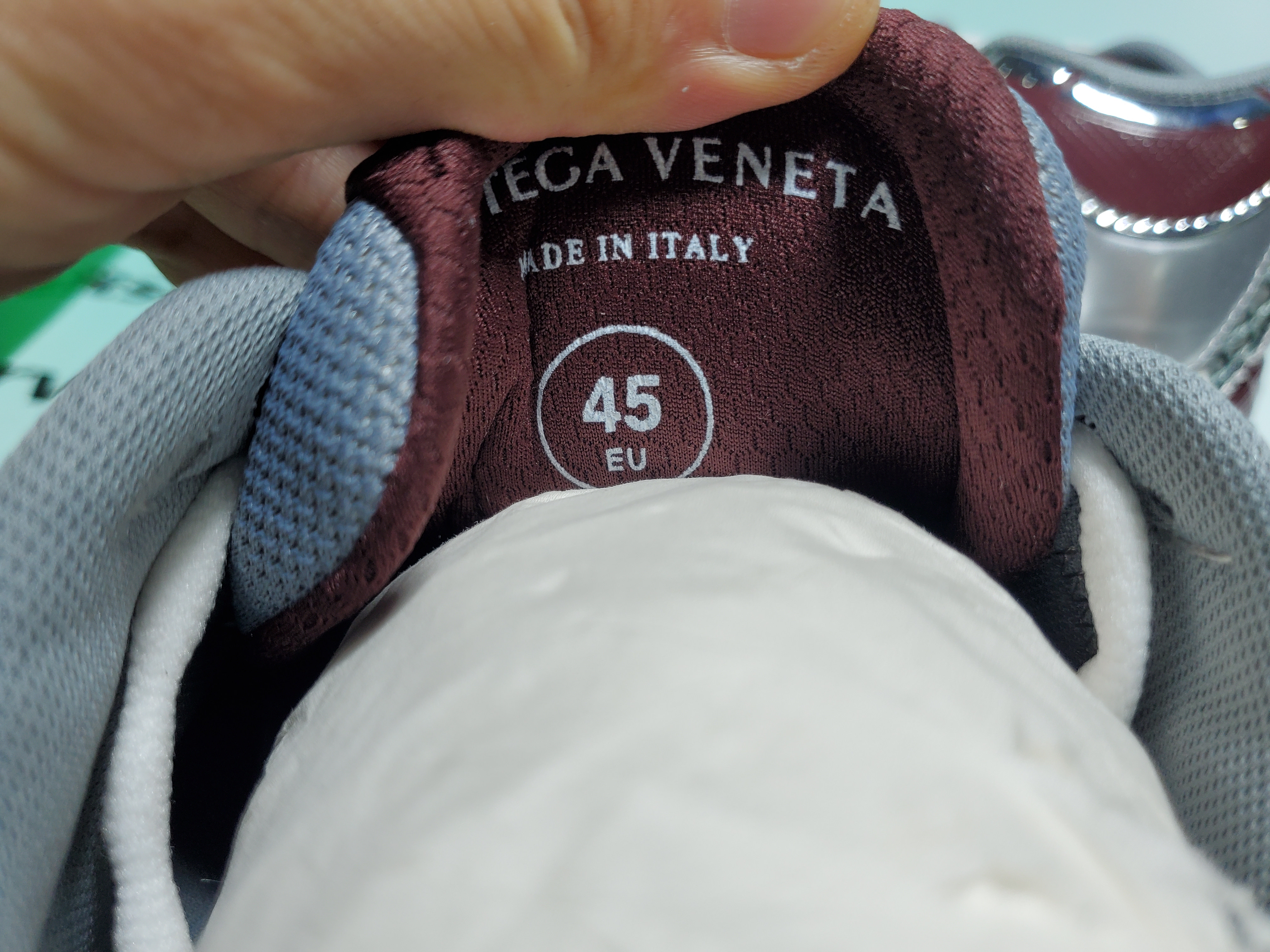 Bottega Veneta Orbit Wine Red Reps