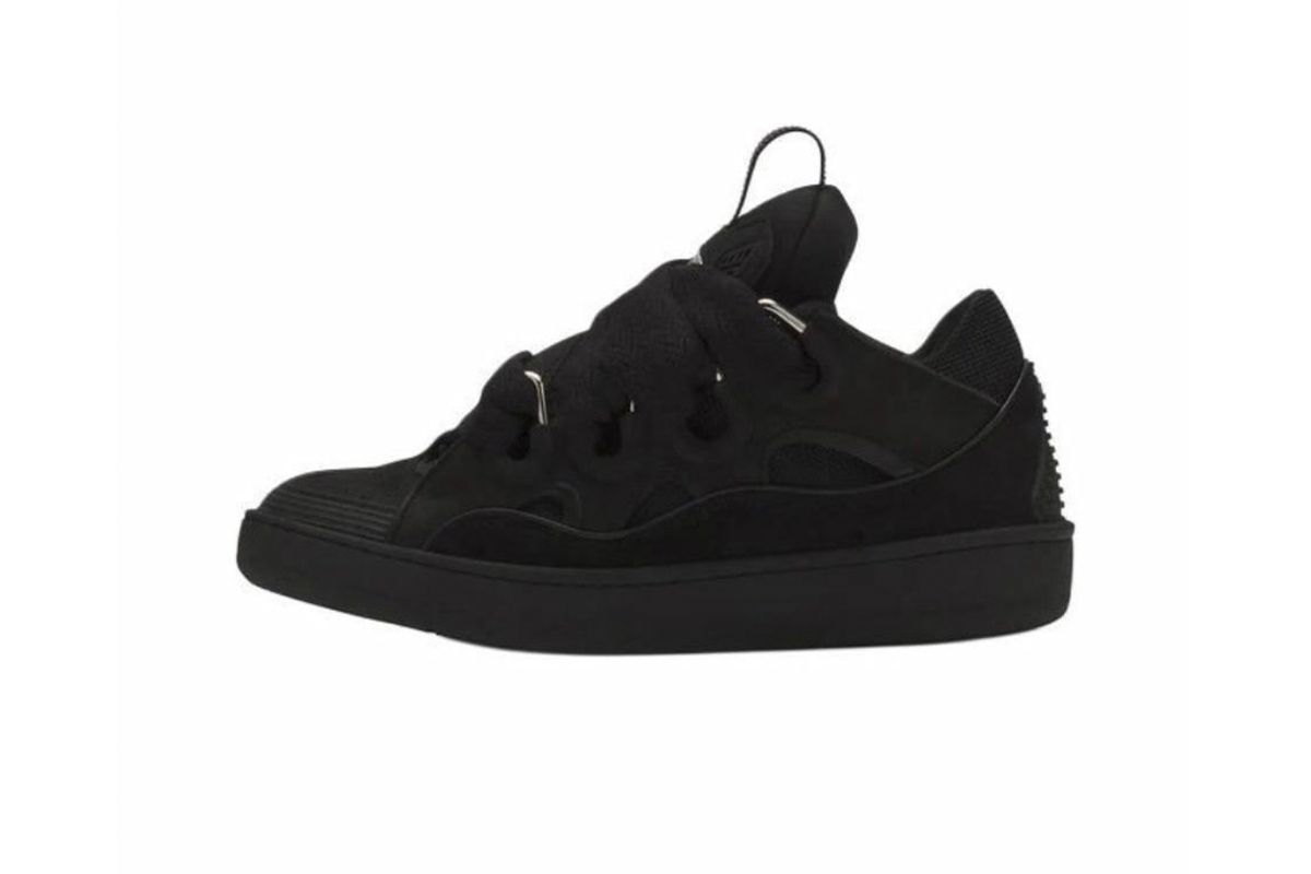 Lanvin Leather Curb Triple Black FU-SKDK12-DRAG-P25101047