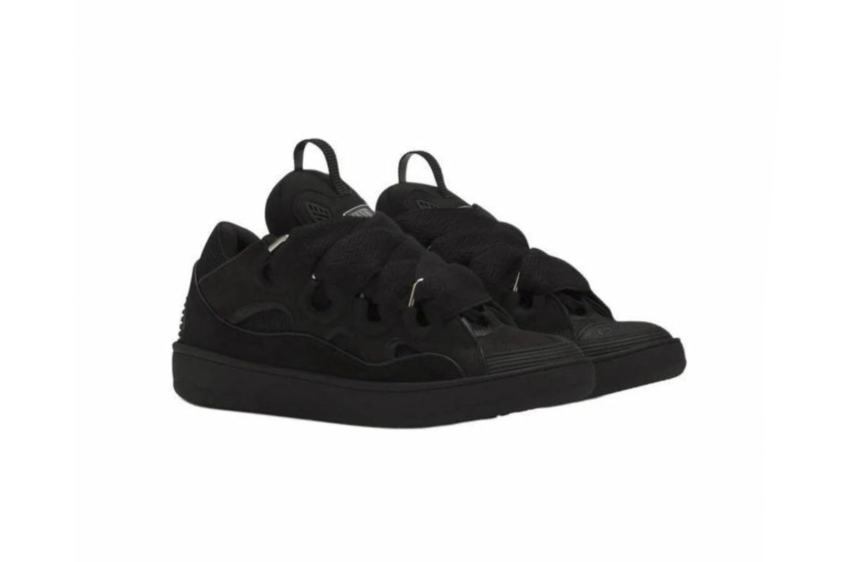 Lanvin Leather Curb Triple Black FU-SKDK12-DRAG-P25101047
