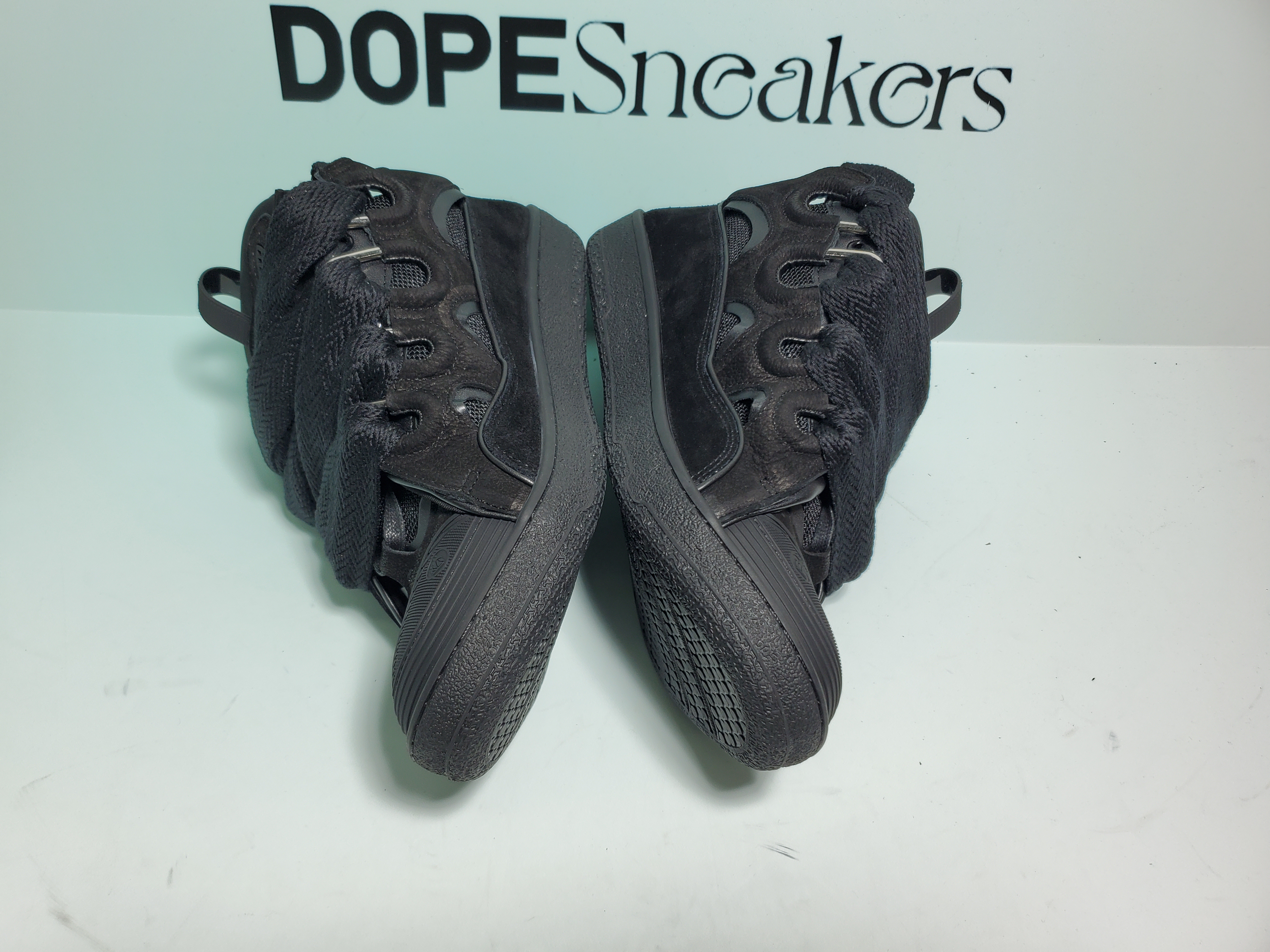 Lanvin Leather Curb Triple Black FU-SKDK12-DRAG-P25101047