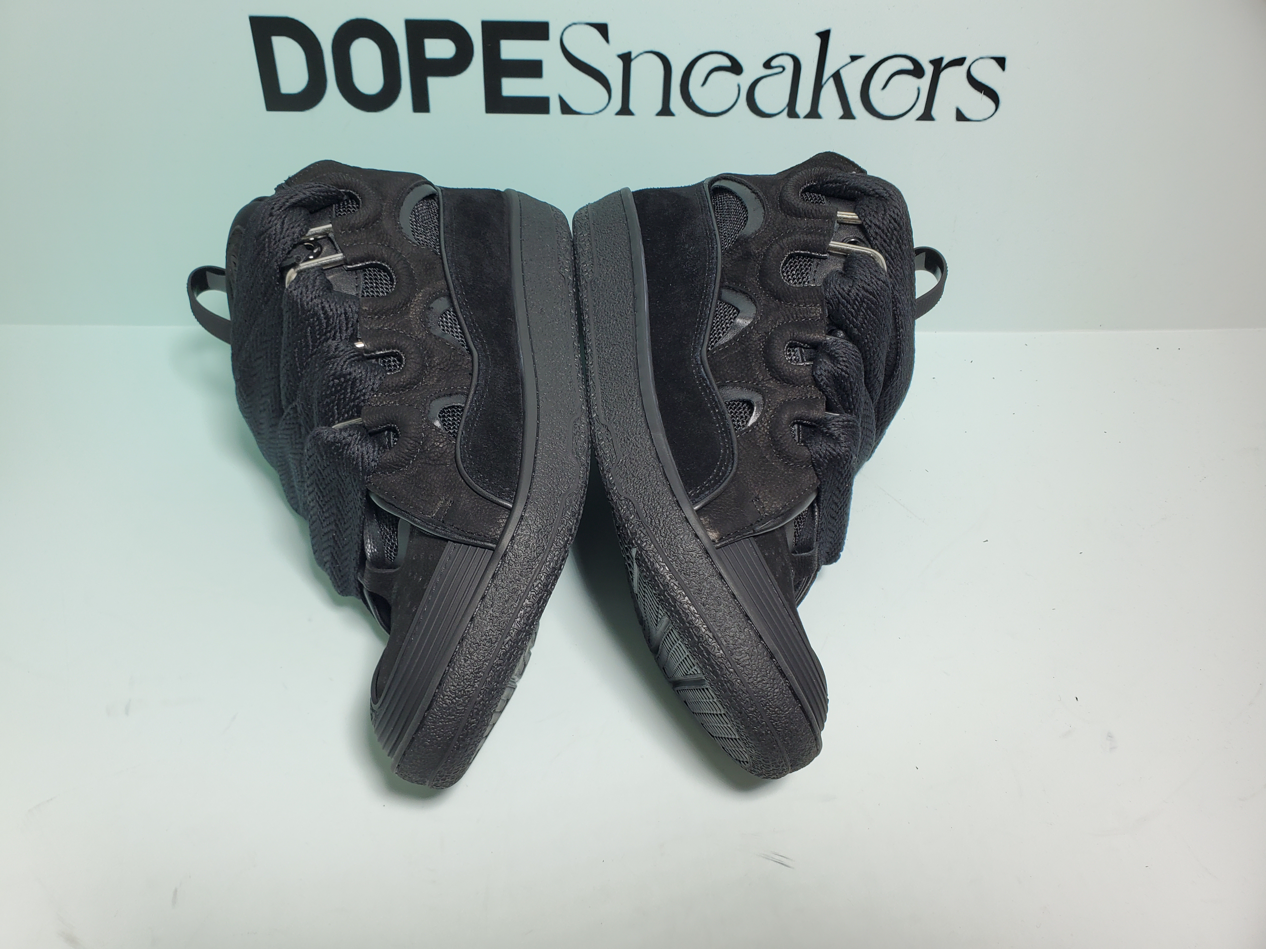 Lanvin Leather Curb Triple Black FU-SKDK12-DRAG-P25101047