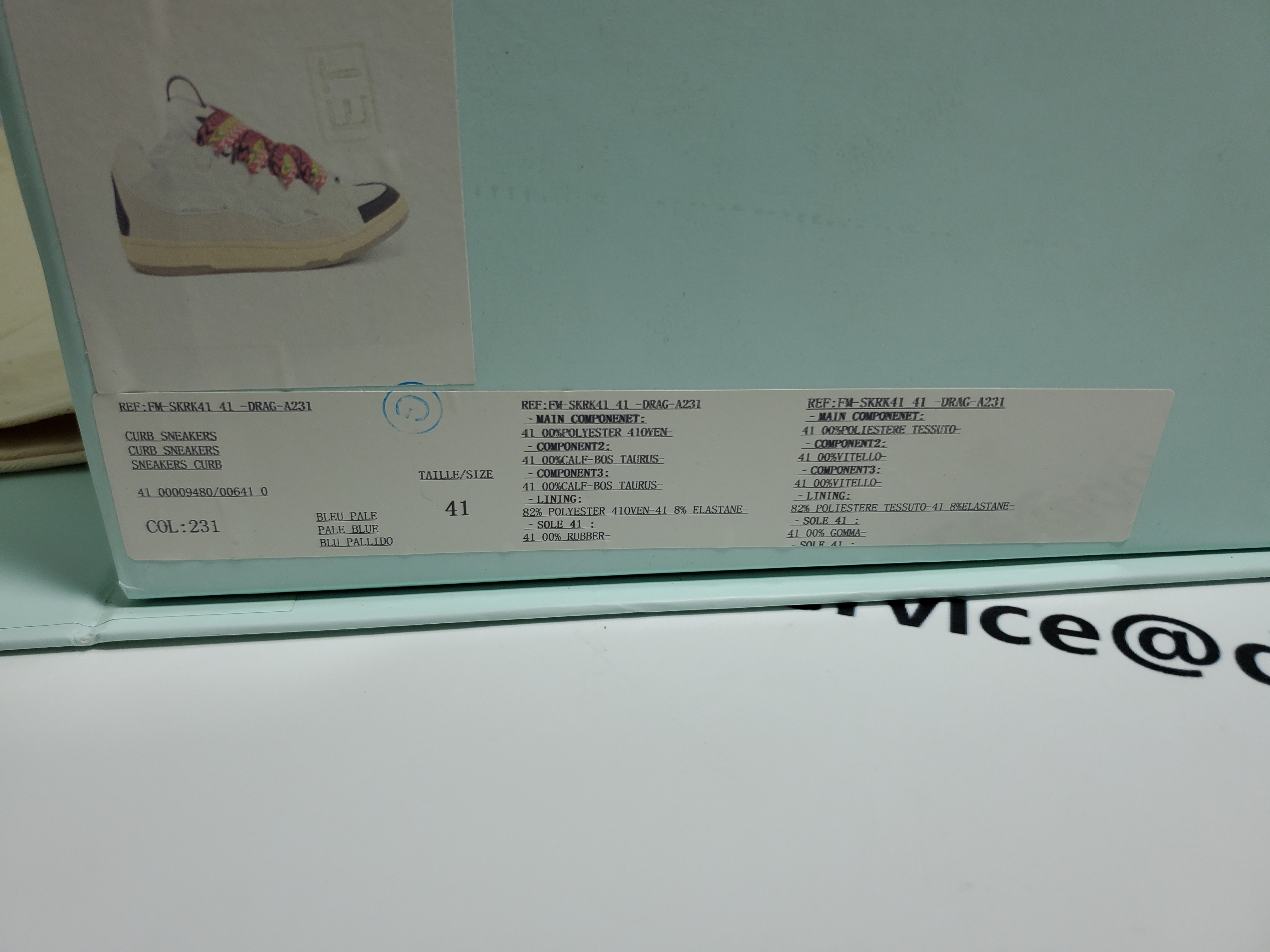 LANVIN White FM-SKRK11-DRAG-A2000