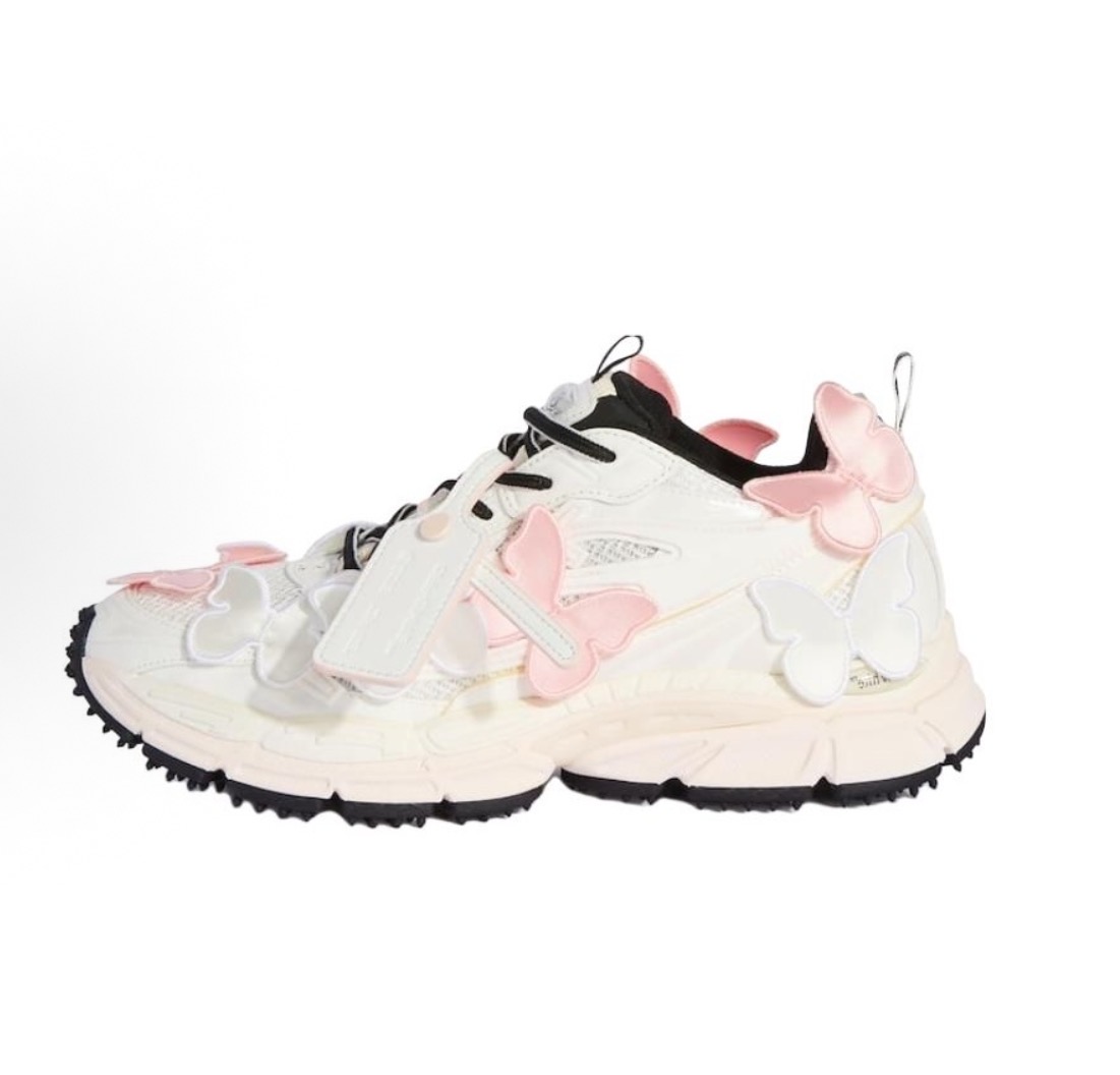 OFF-WHITE Out Of  Pink Butterfly OWIA089W24 FAB00 23001