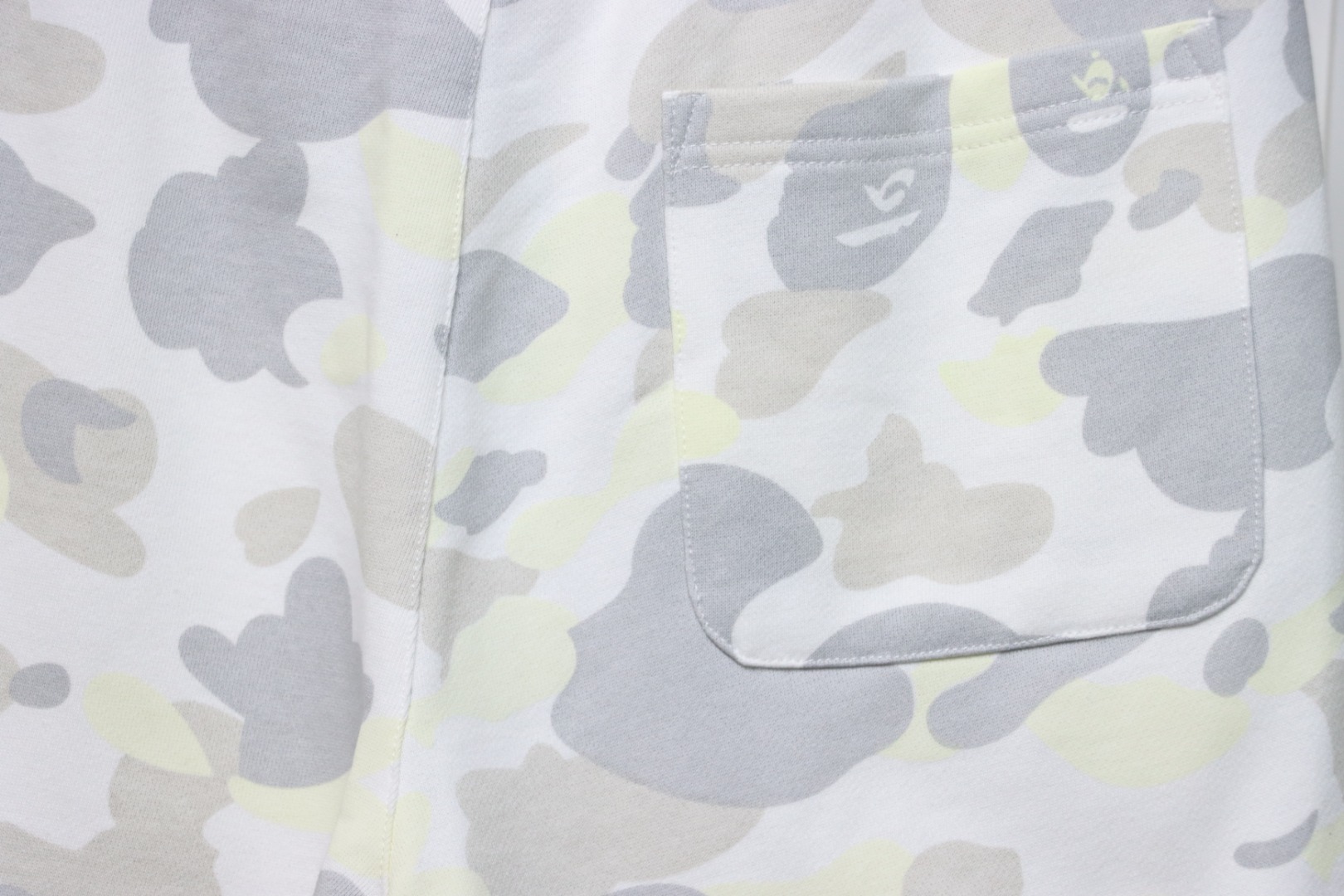 BAPE Classic Camouflage Shorts White