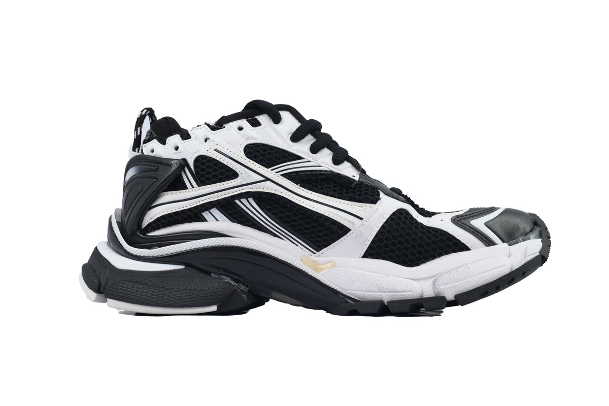 Balenciaga Runner7 Sneaker 'White Black'72774 W3RMU 9010