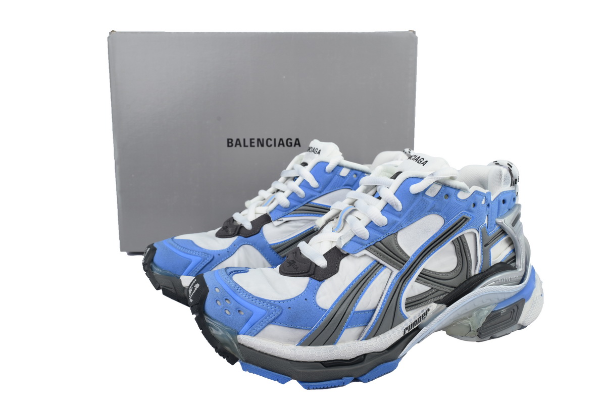 Balenciaga Runner Sneaker 'Worn-Out - Blue Grey' 772774 W3RNY 4912