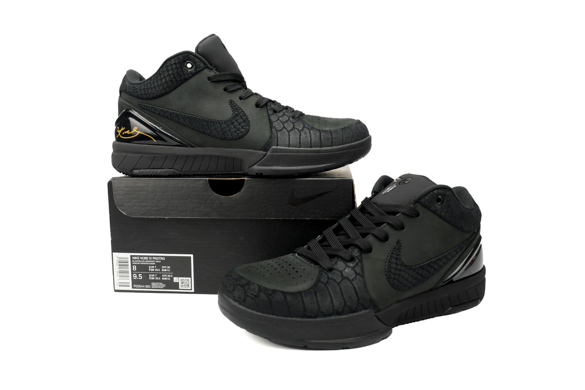 Nike Kobe 4 Protro "Black Mamba" FQ3544-001